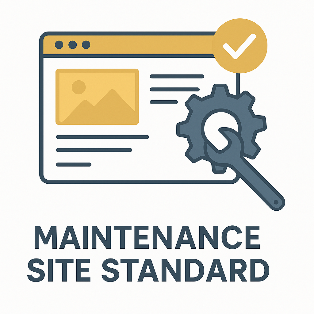 maintenance – site vitrine maintenance – site vitrine